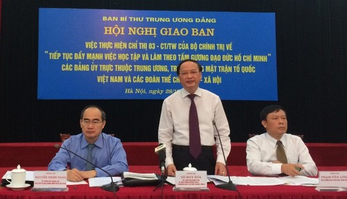 Campaign to study and follow President Ho Chi Minh’s moral example - ảnh 1